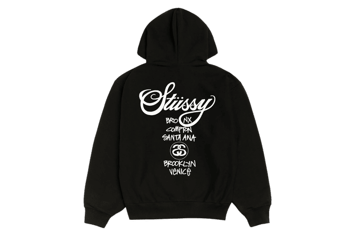 Stüssy World Tour Zip Hoodie